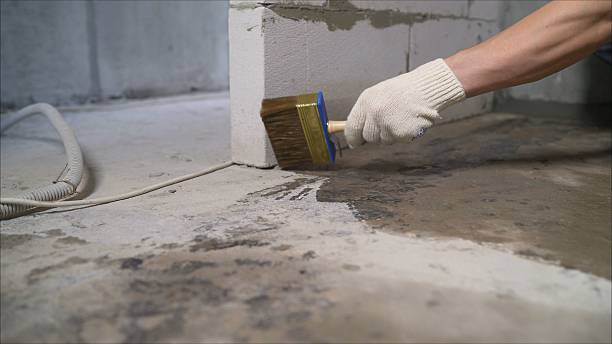 SJ Waterproofing Pros Basement Waterproofing coverage map for Oostburg, WI and surrounding area